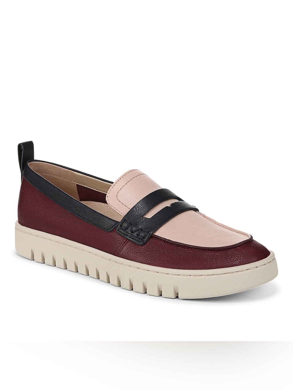 Vionic Uptown Leather Loafers Size 8